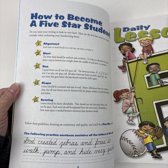 A Reason for Handwriting Cursive F Student WorkText Scripture & Outreach - Picture 4 of 5